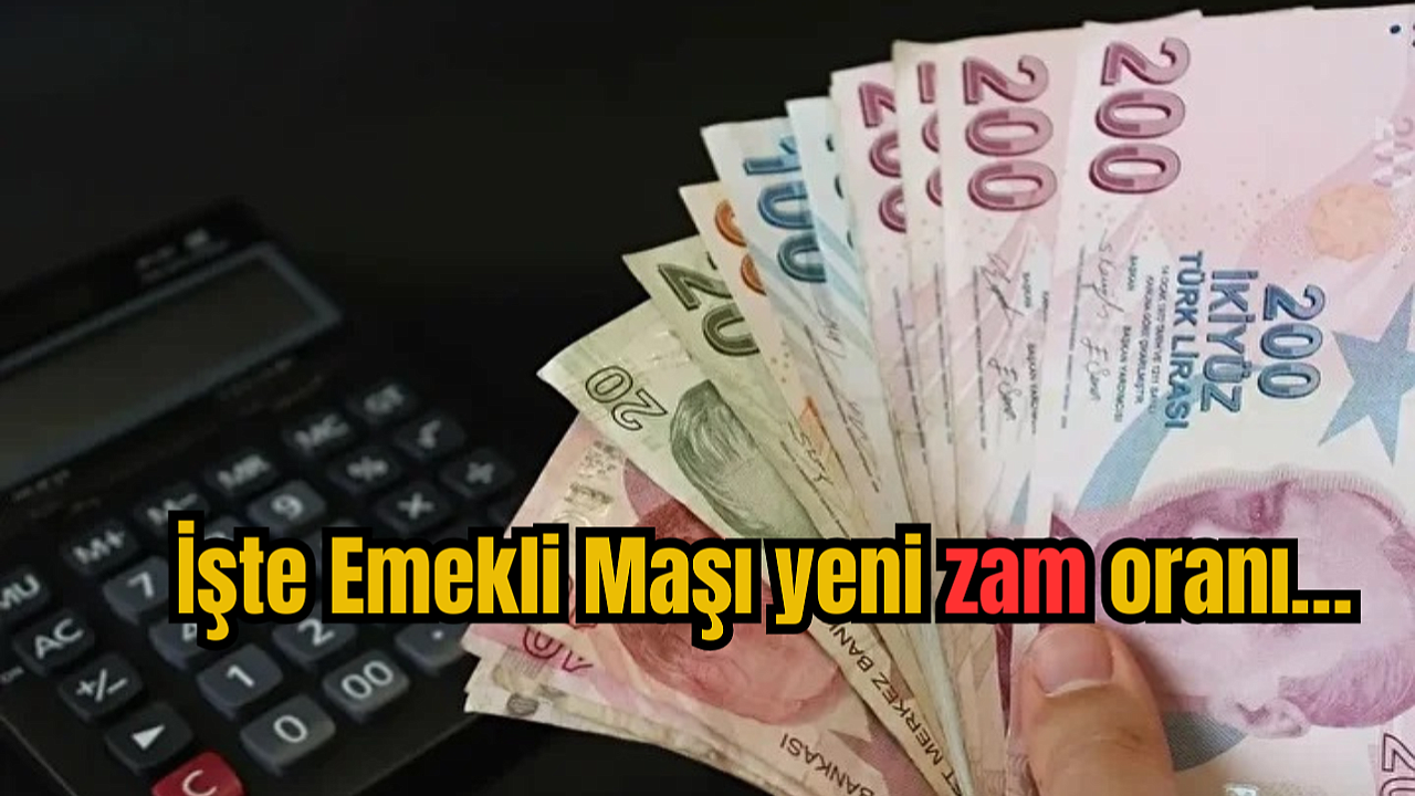 Emekliye 4 aylık enflasyon zam oranı netleşti…