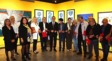 Eyüpsultan’da “Sonsuzluk ve Ötesi” sergisi sanatseverlerle buluştu