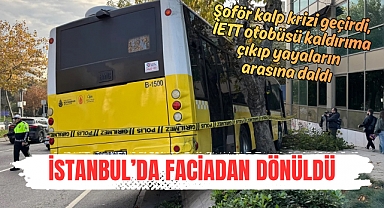İstanbul'da faciadan dönüldü! Şoför kalp krizi geçirdi