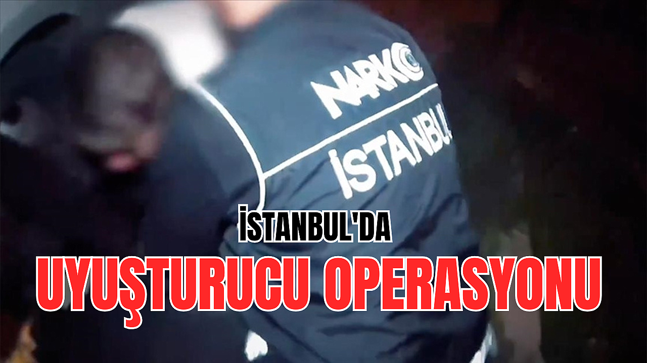 İstanbul'da uyuşturucu operasyonunda 9 şüpheli yakalandı