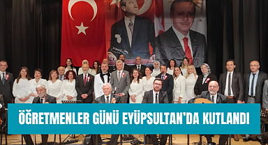 Öğretmenler Günü Programı Eyüpsultan'da Kutlandı