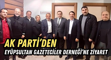 AK Parti'den Gazeteciler Derneği'ne Ziyaret