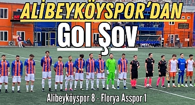 Alibeyköyspor’dan Gol Şov: 8-1