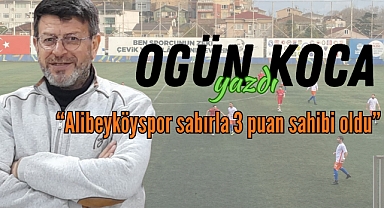 Alibeyköyspor sabırla 3 puan sahibi oldu