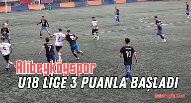 Alibeyköyspor U18 Lige 3 Puanla Başladı