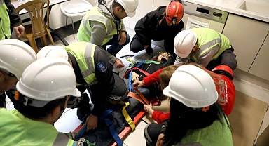 Eyüpsultan Belediyesi'nde Tatbikat Yapıldı