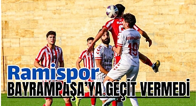 Ramispor Bayrampaşa'ya geçit vermedi