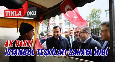 AK Parti İstanbul Kış Dönemi Saha Çalışmalarına Başladı