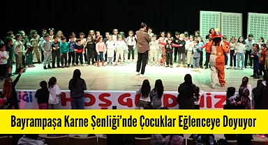 Bayrampaşa'da Karne Şenliği çocuklara unutulmaz bir tatil yaşatıyor