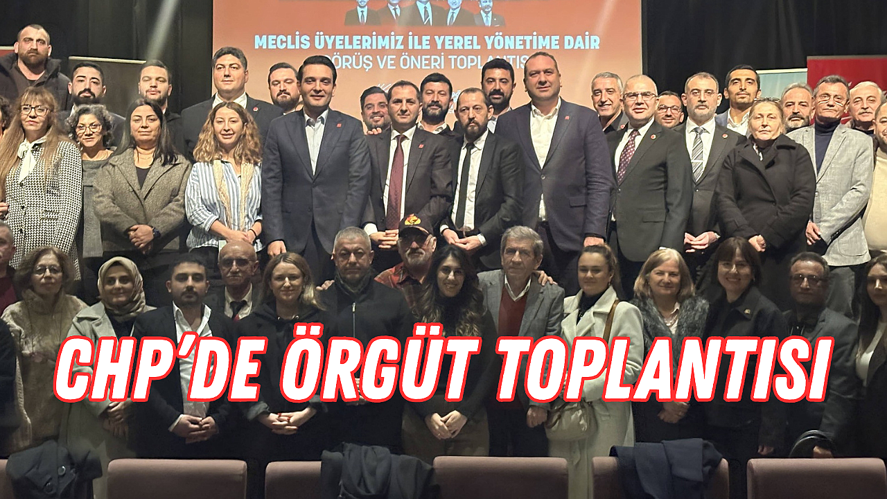 CHP Eyüpsultan'da yerel yönetim gündemli örgüt toplantısı