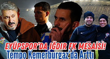 Eyüpspor'da Iğdır FK Mesaisi: Tempo Kemerburgaz'da Arttı