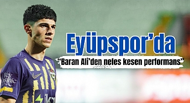 Eyüpspor’un 20’lik dinamosu: Baran Ali Gezek durmak bilmiyor