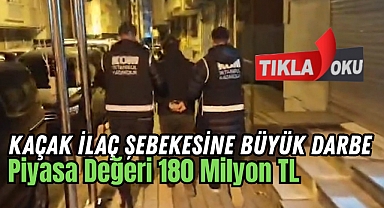 İstanbul Merkezli Kaçak İlaç Operasyonu: 5 İlde 34 Gözalt