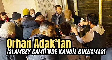 Miraç Kandili'nde İslambey Camii'nde Gönüller Isındı