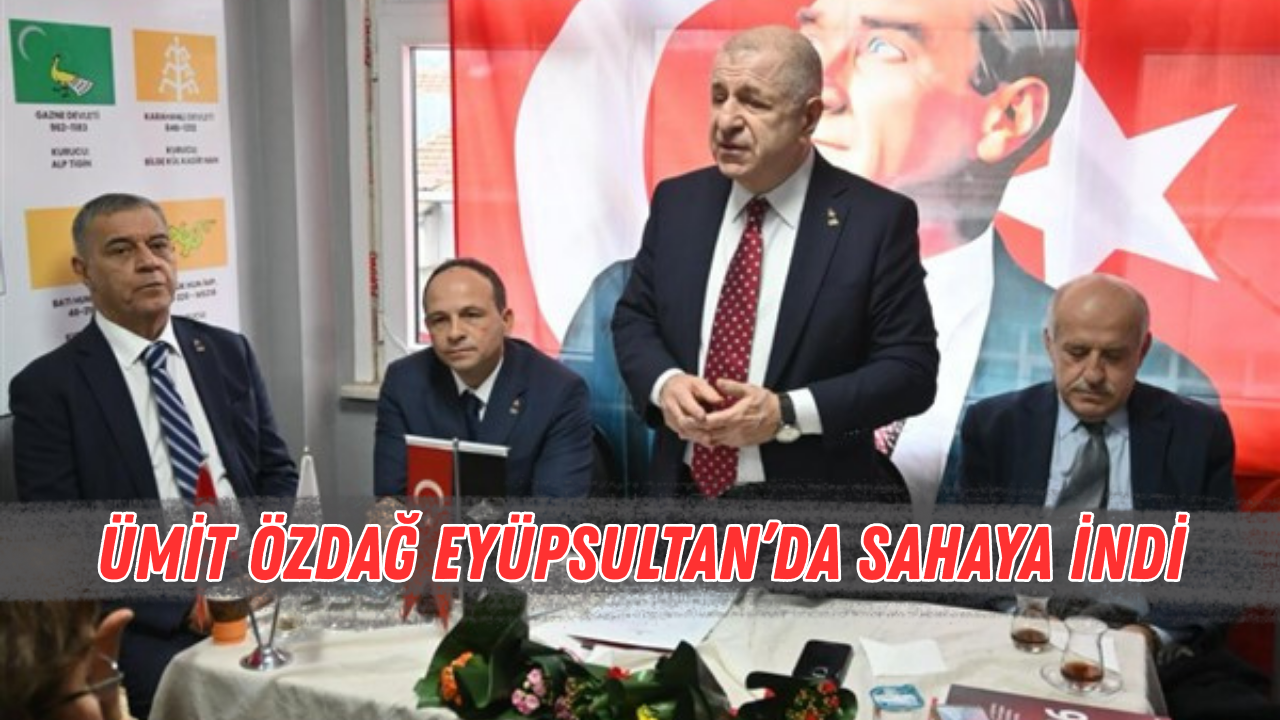 Zafer Partisi Genel Başkanı Özdağ Eyüpsultan'da Temaslarda Bulundu