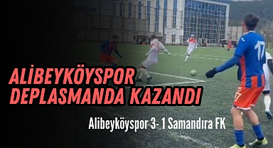 Alibeyköyspor deplasmanda kazandı: 3-1