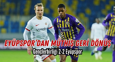 Eyüpspor’dan Ankara’da Müthiş Dönüş!