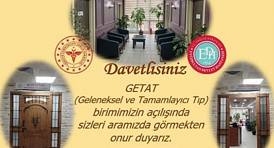 Eyüpsultan Devlet Hastanesi GETAT Ünitesi Açılıyor