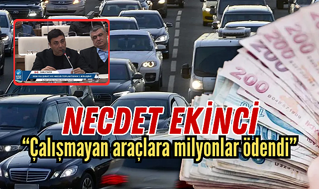 Eyüpsultan Meclisi'nde çarpıcı iddia: Çalışmayan araçlara milyonlar ödendi