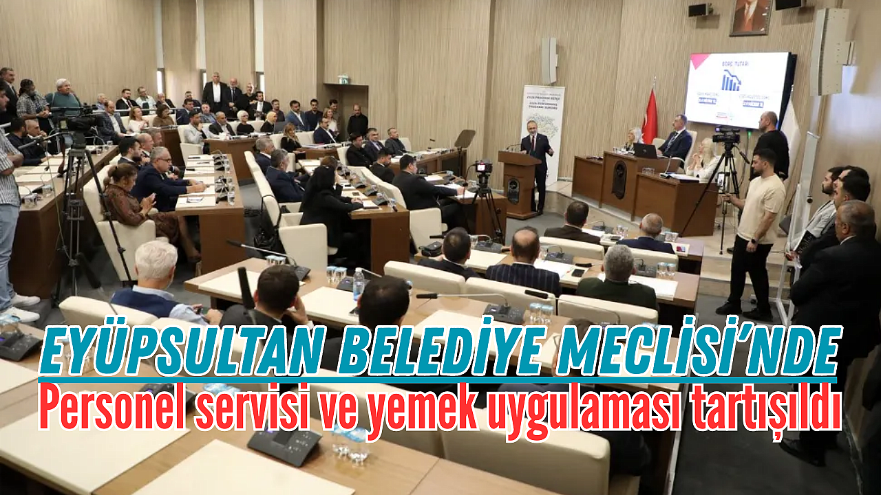 Eyüpsultan Meclisi'nde personel servisi ve yemek kararına tepki