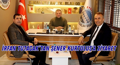 İMİDER Başkanı Tutacak'tan Şener Kurtuluş'a Hayırlı Olsun Ziyareti