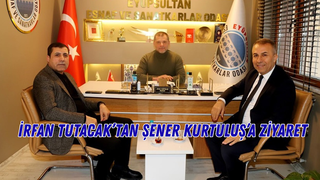 İMİDER Başkanı Tutacak'tan Şener Kurtuluş'a Hayırlı Olsun Ziyareti