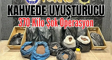 İstanbul’da Kahve Görünümlü 370 Kilo Uyuşturucu Ele Geçirildi