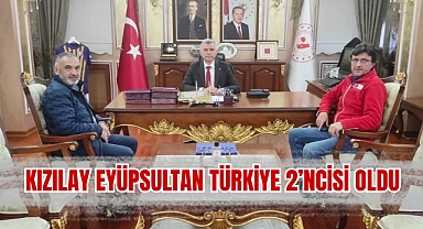 Kızılay Eyüpsultan Türkiye 2'ncisi Oldu