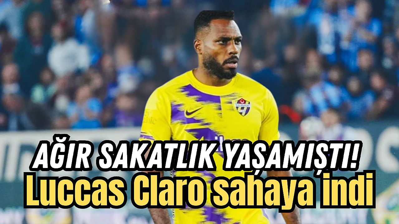 Luccas Claro Antrenmanlara Başladı, Eyüpspor Umutlandı