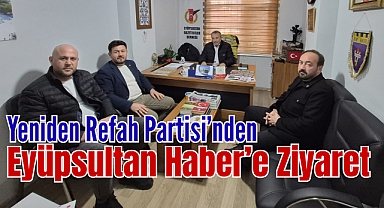 Osman Çelmeli ve Yönetiminden Eyüpsultan Haber'e Ziyaret