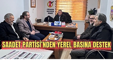 Saadet Partisi’nden Eyüpsultan Haber Gazetesi’ne Ziyaret