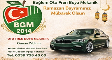 Buğlem Oto, Osman Yıldırım’dan Ramazan Bayramı mesajı