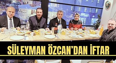 Düğmeciler Muhtarı Süleyman Özcan'dan İftar Programı
