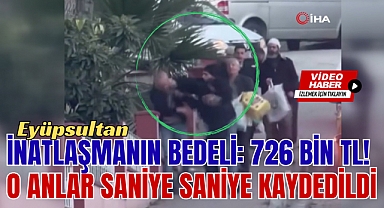 Eyüpsultan’da yol kavgası pahalıya patladı! 726 bin TL ceza