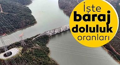 İstanbul’da Baraj Doluluk Oranı Yüzde 44,9’a Yükseldi