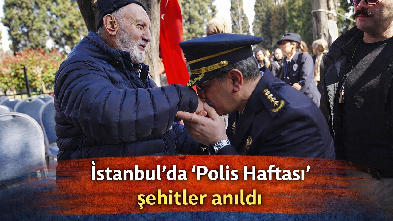 Eyüpsultan’da Polis Haftası anması: Şehitler dualarla anıldı