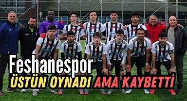 Feshanespor lidere direnemedi, sahadan 1-0 mağlup ayrıldı