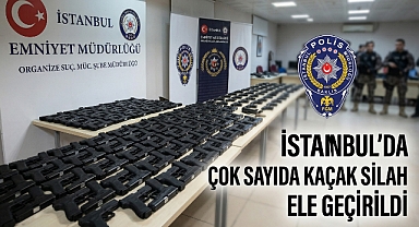 İstanbul'da kaçak silah operasyonu: 113 tabanca ele geçirildi