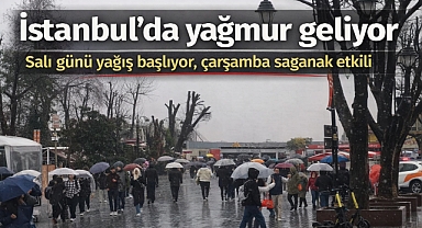İstanbul’da yağmur geliyor, Meteoroloji tarih verdi