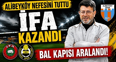 Alibeyköy nefesini tuttu: İFA kazandı, BAL kapısı aralandı!