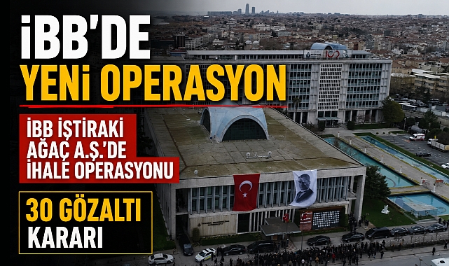 İBB'de yeni operasyon: Üst düzey isimlere yolsuzluk gözaltısı