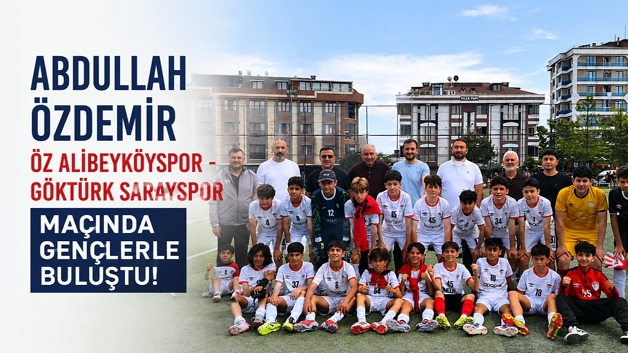 AK Parti İstanbul İl Başkanı Abdullah Özdemir U13 Ligi maçını takip etti