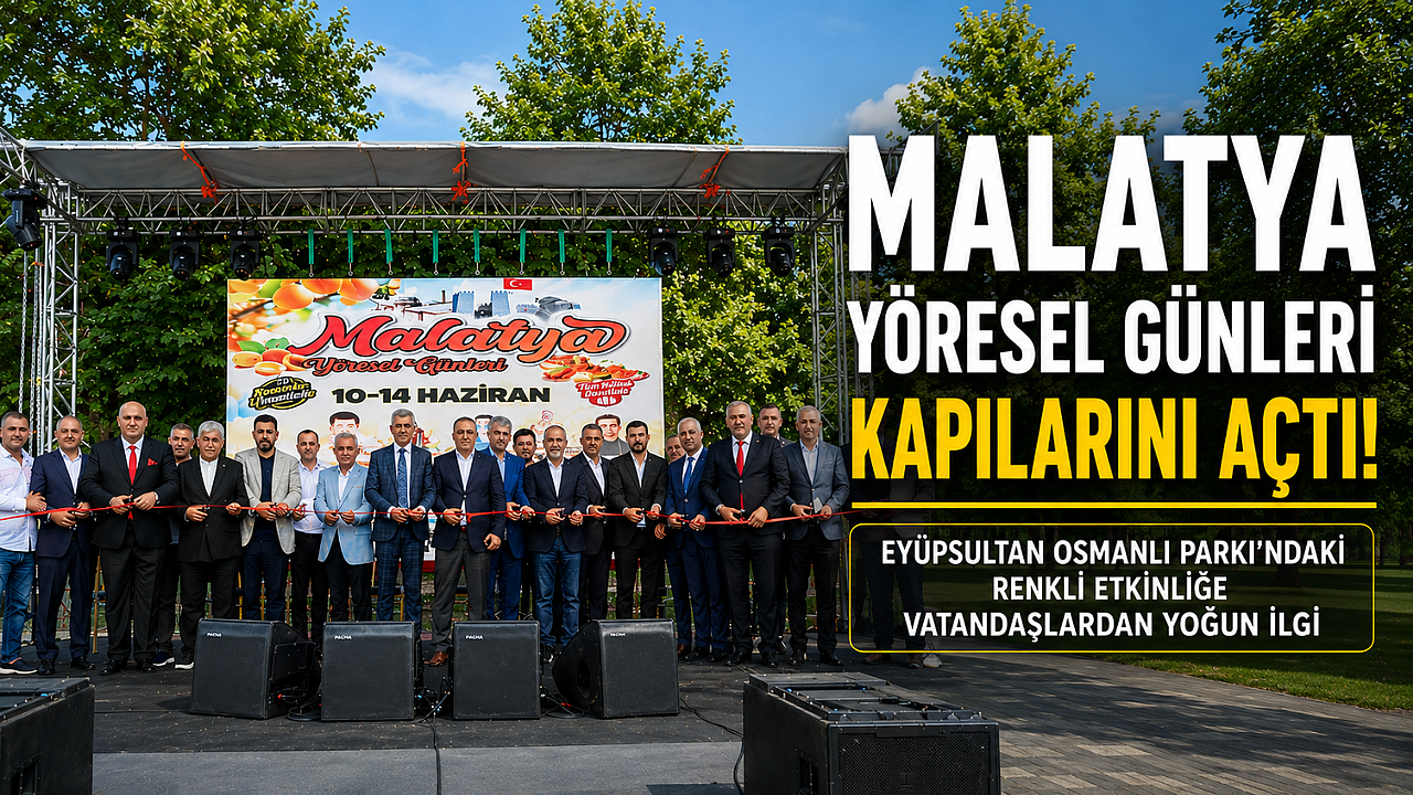 Eyüpsultan'da Malatya Yöresel Günleri başladı!