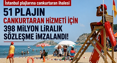 İBB'den plajlara cankurtaran hizmeti: 398 milyonluk ihale