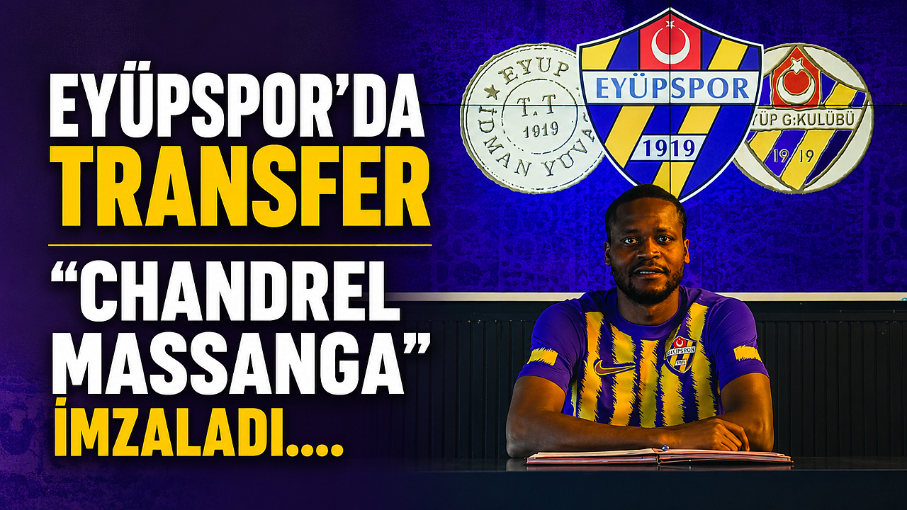 Eyüpspor'a Kongolu orta saha: Massanga imzayı attı!