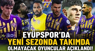 Eyüpspor'dan gidenler belli oldu! İşte ayrılan oyuncular