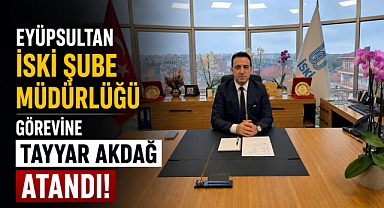 Eyüpsultan İSKİ Müdürü değişti! Yeni müdür Tayyar Akdağ
