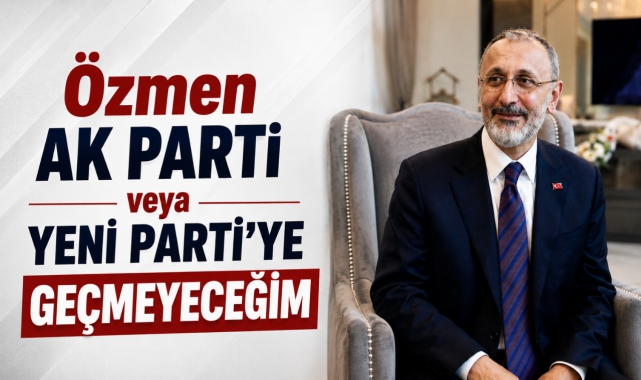AK Parti'ye geçeceği iddia edilen Mithat Bülent Özmen'dan açıklama