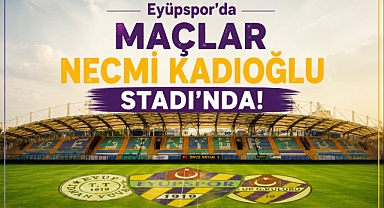 Eyüpspor'un maçlarını oynayacağı stadyum açıklandı!