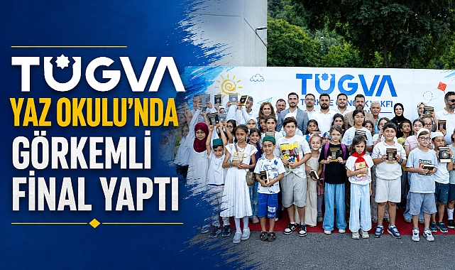 Eyüpsultan TÜGVA Yaz Okulu'nda görkemli final